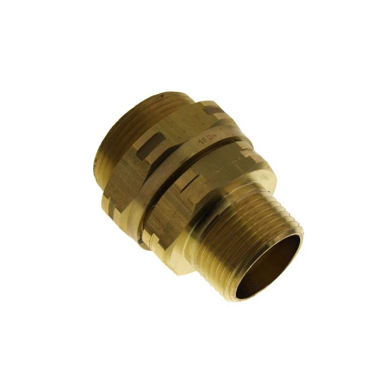 1" Termination Fitting x 1" Male NPT w/Square Flange