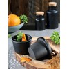 Zassenhaus Cast Iron Spice Grinder Set with Beech Wood Lid,