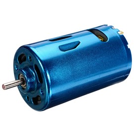 Replacement Blue DC6-24V 30000RPM Powerful Magnetic High Speed Large Torque RS-550 Motor with Cooling Fan for RC Car Boat Model DIY
