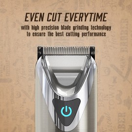 Wahl Stainless Steel Face and Body Grooming Gift Set, Beard Trimmers Men, Beard Trimming Kit, Men's Stubble Trimmers, Body Trimmers, Ear and Nose Trimming, Male Grooming Set