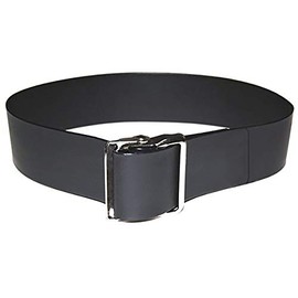 Easi-Care Gait Belt, Metal Buckle, 54", Black