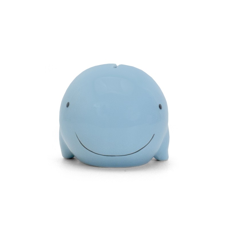 Child to Cherish Ceramic Whale Piggy Bank, Blue