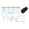 Steel Tank Suitable for Flowfit 110V, 240V and 415V AC