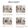 RONESS Concealed Hinge, Invisible Hinge, Hidden Door Hinge, Butt Hinge,
