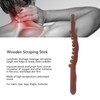 2Pcs Wooden Scraping Stick 10 Massage Dots Large Contact Wooden