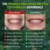 Cepillo de dientes de bambú para niños PRIMALS con cerdas