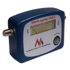 Maclean MCTV-627 Satellite Finder Signal Strength Meter Accessories + Cable Sky Freesat Hotbird