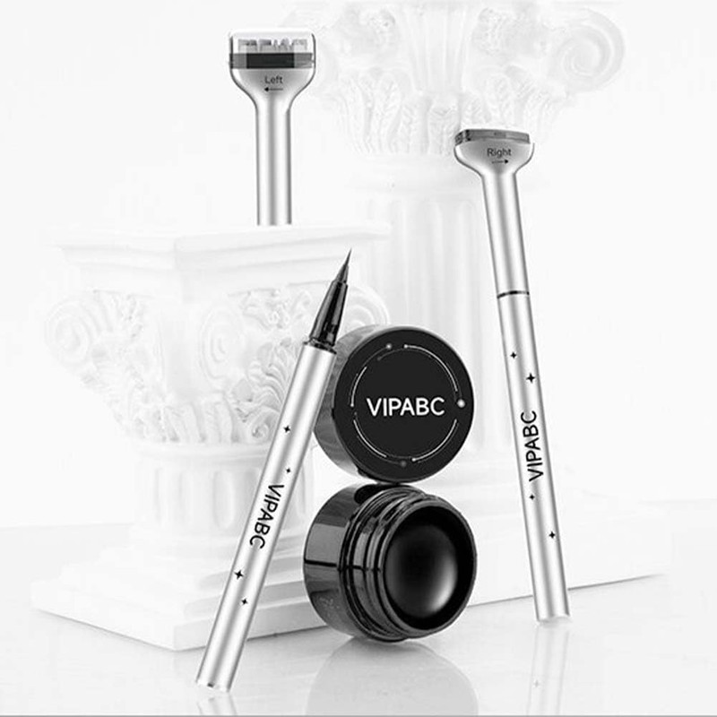 SKYVII Brown Lower Eyelash Stamp Black Brown Eyelash Stamp with