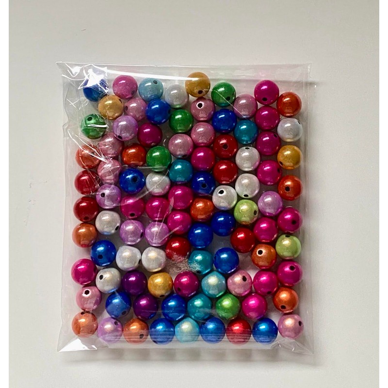 Miracle beads, 10 mm, 50 g (approx. 90 pieces), 3D