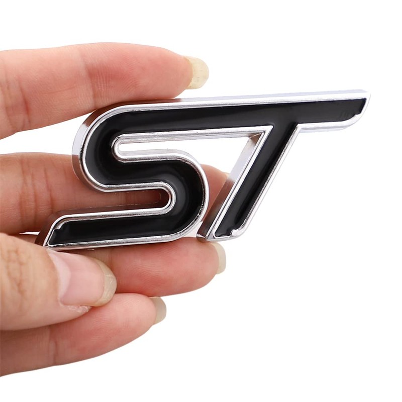 1 Piece 3D Metal ST Sticker Car Head Emblem Badge