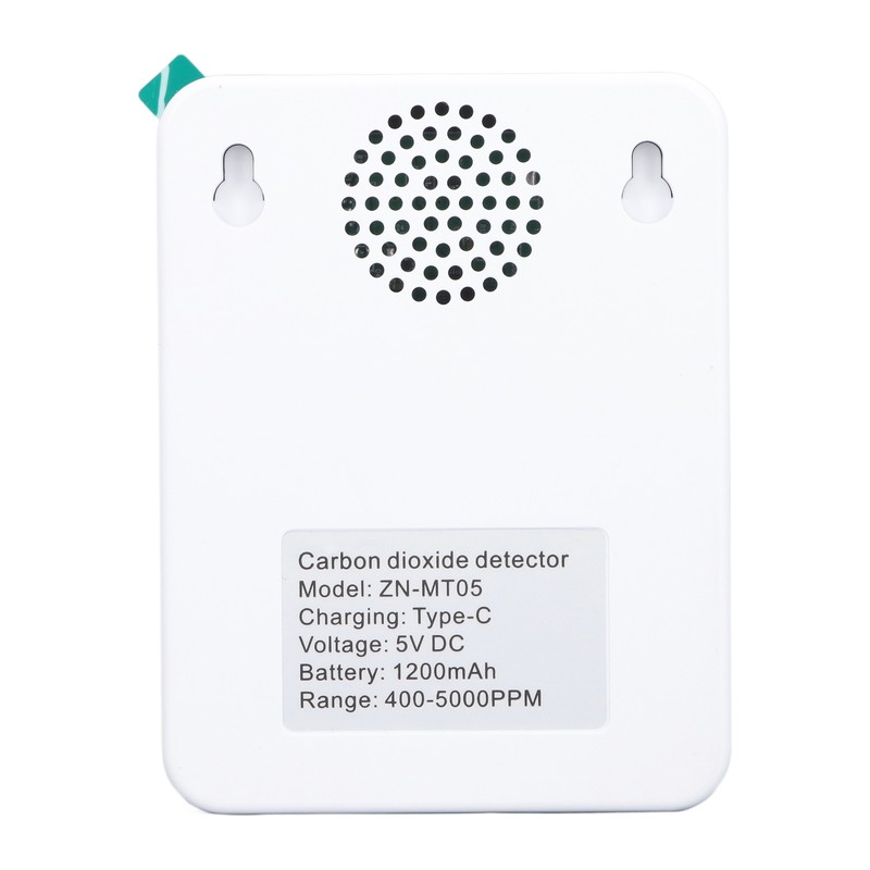 Air Quality Monitor 5 in 1 CO2 TVOC HCHO Temperature