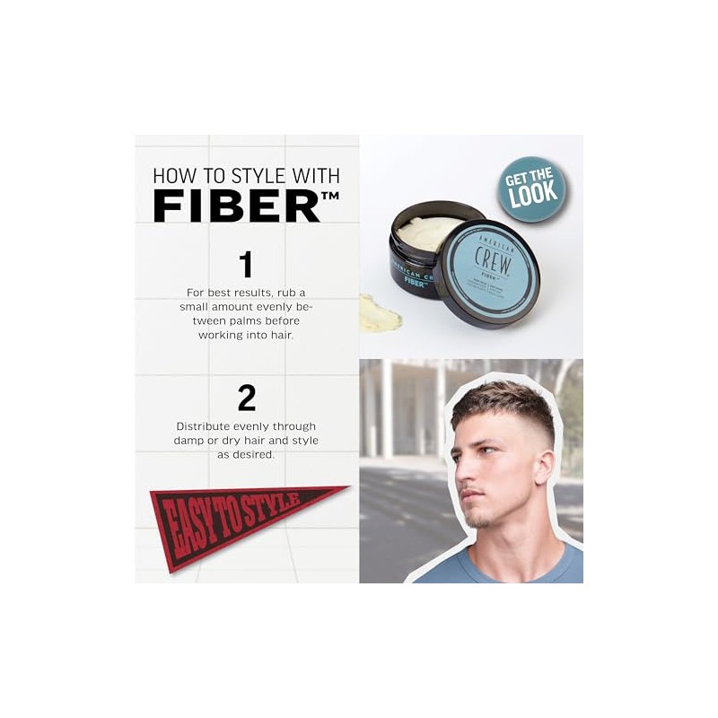 American Crew Fiber, 3 Oz