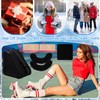Ylinge 4 Pcs Skating Bag Set Ice Skate Blade Covers