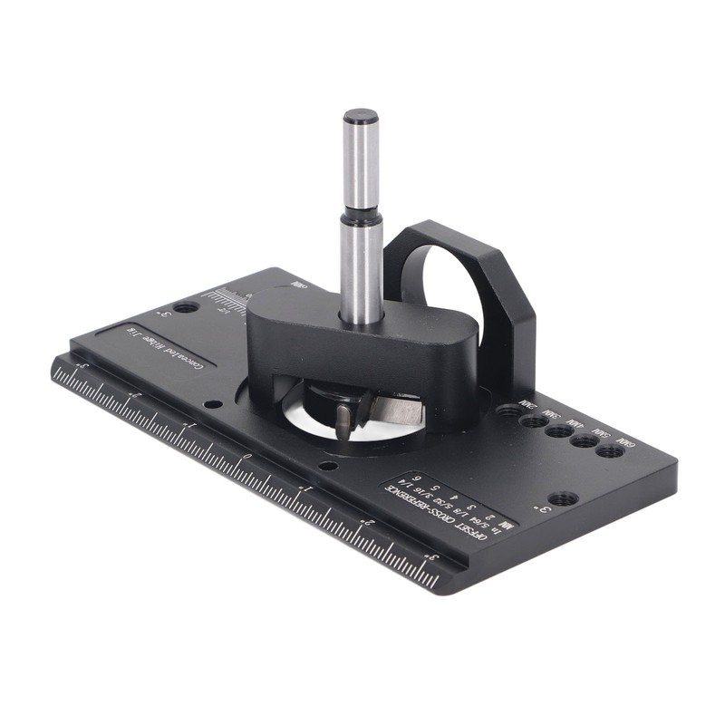 35mm Concealed Hinge Jig Kit Aluminum Alloy Drilling Depth Adjustable