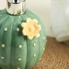 WAIT FLY Cactus with Yellow Pattern Soap Dispenser with Pump,