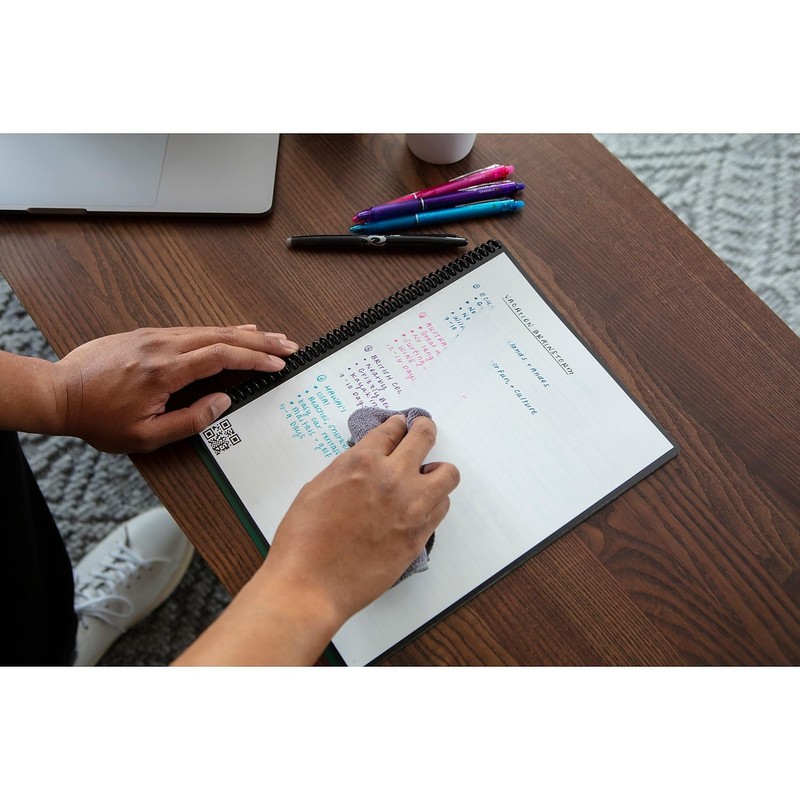 Rocketbook Core Reusable Smart Notebook, 8.5-inch x 11-inch, Lined Ruled,