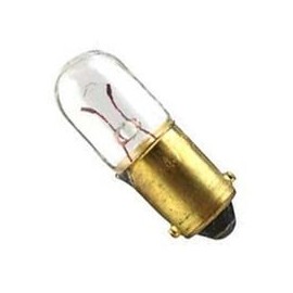 CEC INDUSTRIES 1847 LAMP, INCANDESCENT, MINI BAYONET/BA9S, 6.3V, 945MW (1 piece)