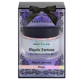 Profusion Cosmetics Mystic Fortune Multi-Dimensional Glitter Gel for Face and Body, Transform Your Look with Color Shifting Glitter for Concerts, Music, Festival and Rave