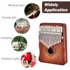 17 Keys Thumb Piano WorthPlanet Wood Finger Piano Kalimba Thumb