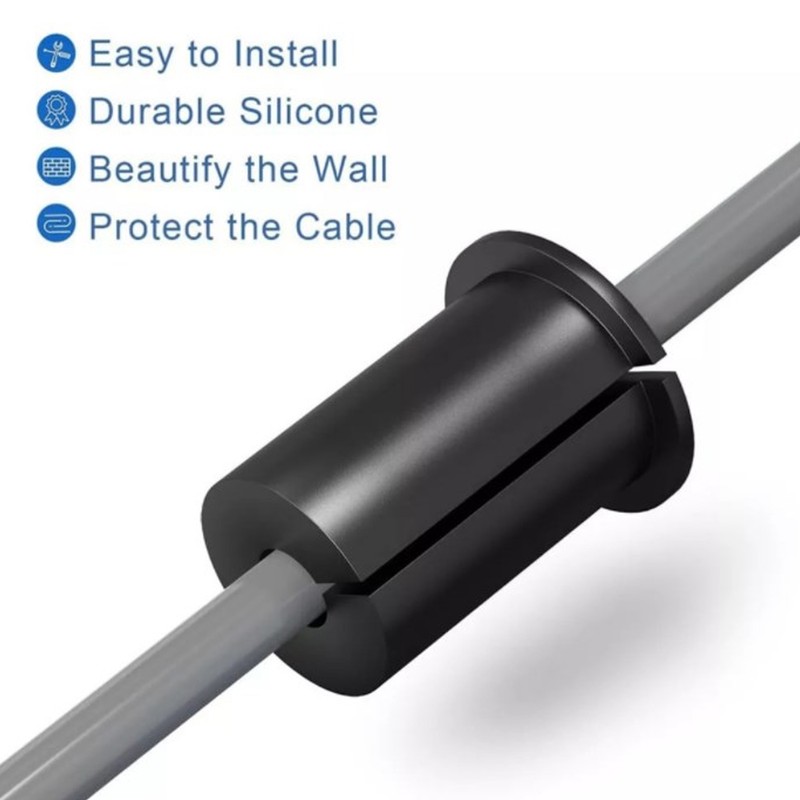 10pcs Cable Routing Kit for Starlink Silicone Cable Feed Through