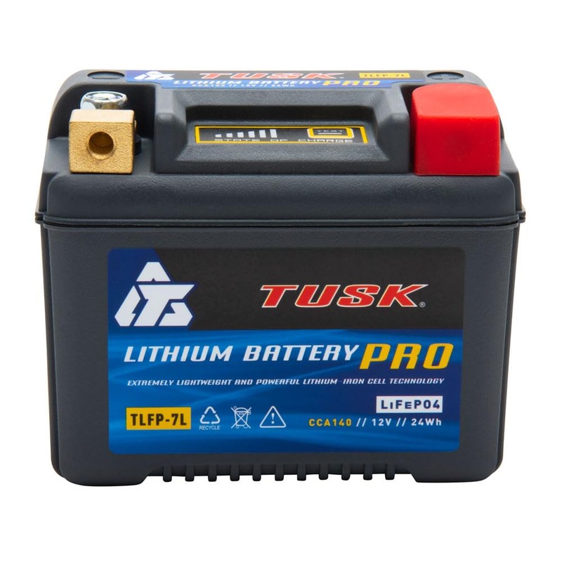 Tusk Lithium Pro Battery TLFP-7L For HONDA CRF450RL 2021-2025
