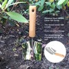 2Pcs Stainless Steel Garden Loose Soil Scoop Wearable Rope Portable