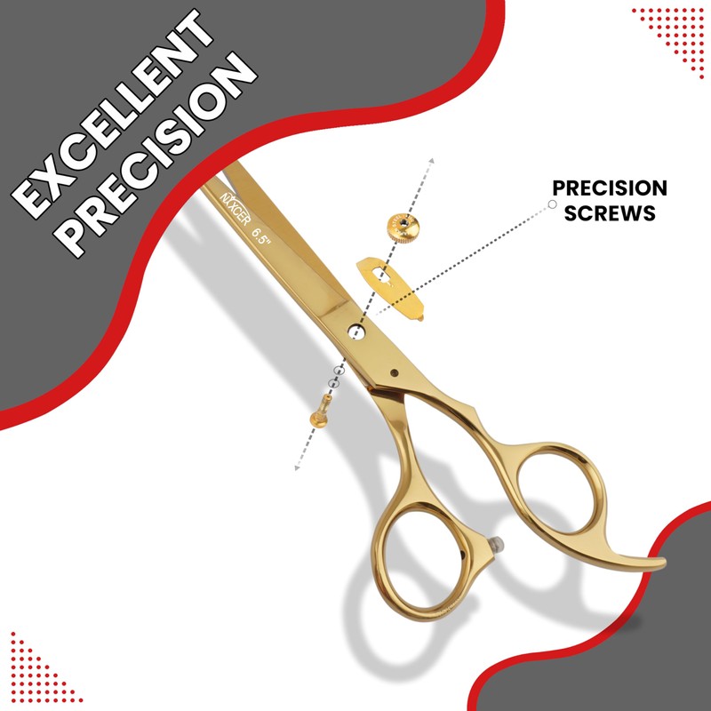 Nixcer Hair Cutting Scissors -Sharp Razor Edge Blade Hair Shears