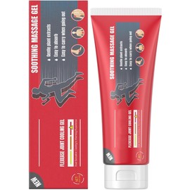 Joint Gel, Soothing Massage Cream, Joint Relief Massage Gel Rapid Cream Rapid Muscle Cream for Knee, Lumbar, Neck, Hand and Foot, 4.23oz (1pc)