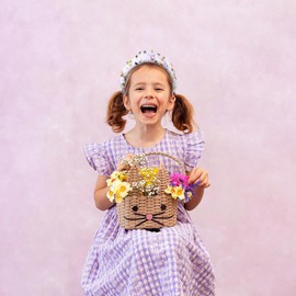 MOLOCH Easter Headband for Women Enamel Cute Bunny Carrot Headband Jeweled Crystal Knotted Head Band Easter Rabbit Headwear Spring Hair Accessories Gifts