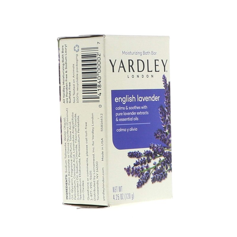 Yardley Bath Bars English Lavender 8oz