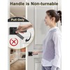 Tinewa 5 Pack Dummy Door Handles for Left Hand and