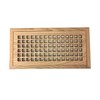6 Inch x 14 Inch White Oak Hardwood Vent Floor