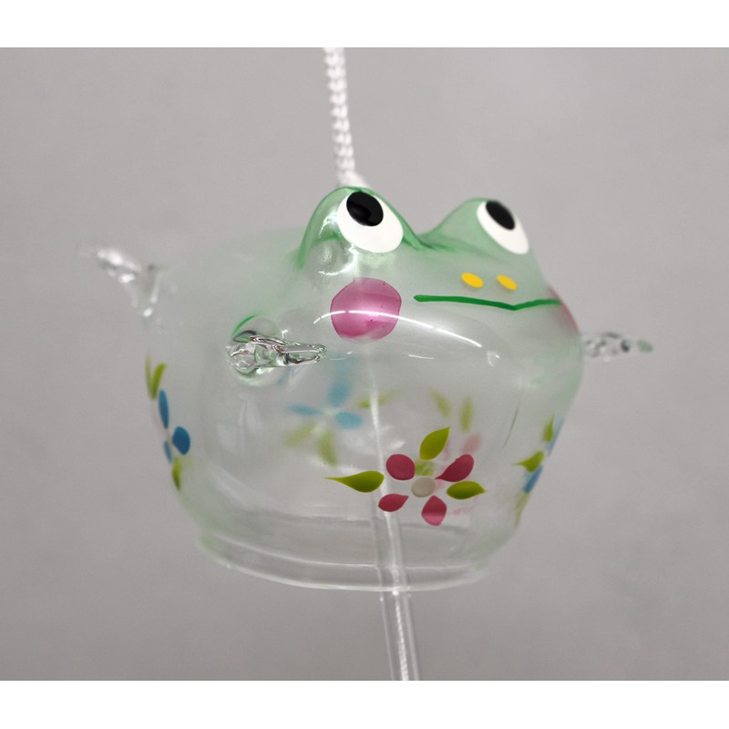 Craftmanhouse Glass Wind Chime (Frog)