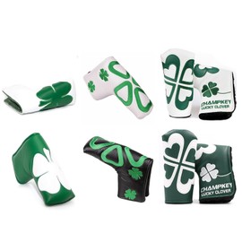 Scotty Cameron Odyssey Magnetic Closure Pin Clover Putter Cover Headcover (White with Logo)