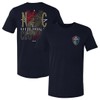 500 LEVEL North Carolina Courage Hometown F&B Shirt (True Navy,