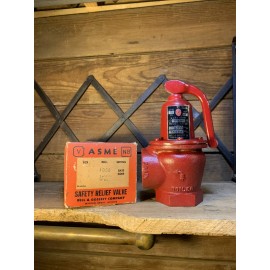 Bell Gossett Model #1050 1 1/4 Inlet Safety Relief Valve New In Box Boiler ASME