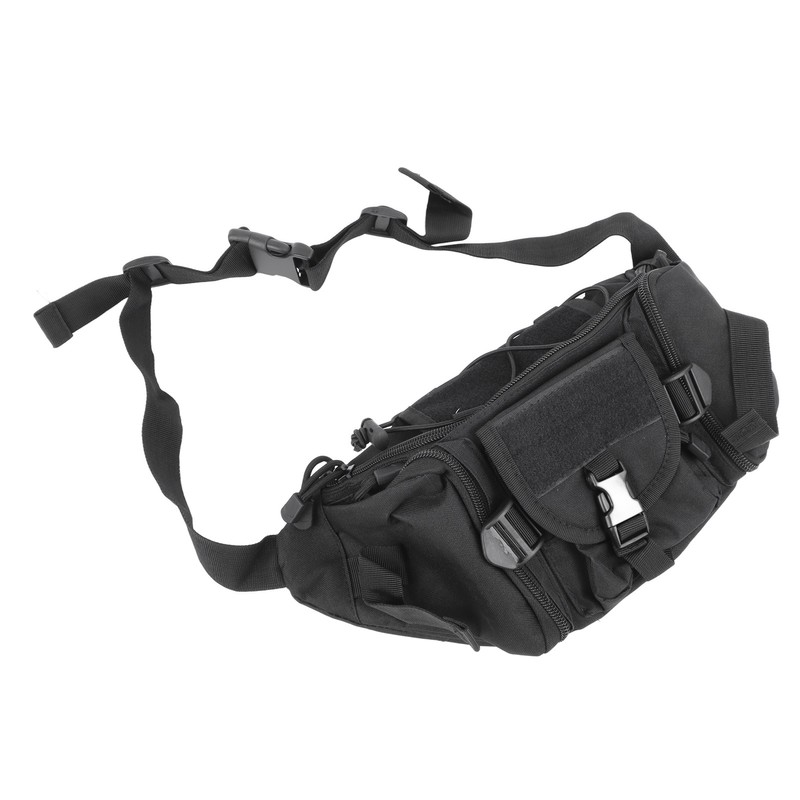 Men Waist Bag Oxford Cloth Waistpack Portable Chest Pouch for