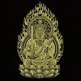 東洋ケース 蒔絵シール 十二支守護本尊シリーズ 虚空蔵菩薩 HONZON-02