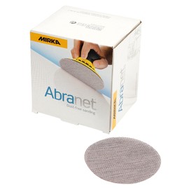 Mirka 9A-203-320 3-Inch 320 Grit Mesh Abrasive Dust Free Sanding Discs, Box of 50 Discs