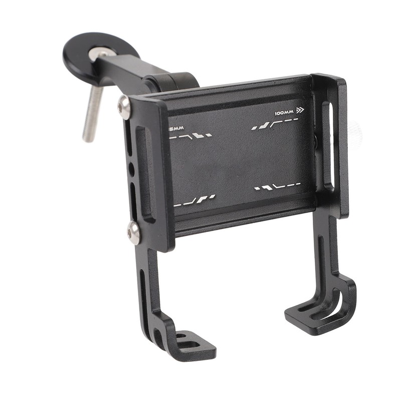 Bike Stem Phone Mount Holder Aluminum Alloy Adjustable Bicycle Phone