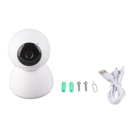 Indoor Security Camera 1080p WiFi Night Vision Motion Detection 2 Way Talk Automatic Tracking for Home Office