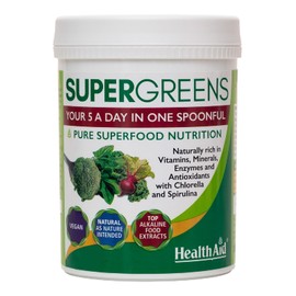 HealthAid SuperGreens Powder, 200 g, Green