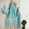 Erwin Müller Walk-Frottier Children's Bath Towel with Construction Site Border