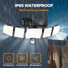 UME Solar Outdoor Lights 620 LED 4500LM, IP65 Waterproof Motion