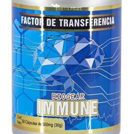 Factor De Transferencia Immune 60 Cpsulas Biogear Vegetal - Producto Original de Alta Calidad, Entrega Rápida y Segura, Garantía Incluida             