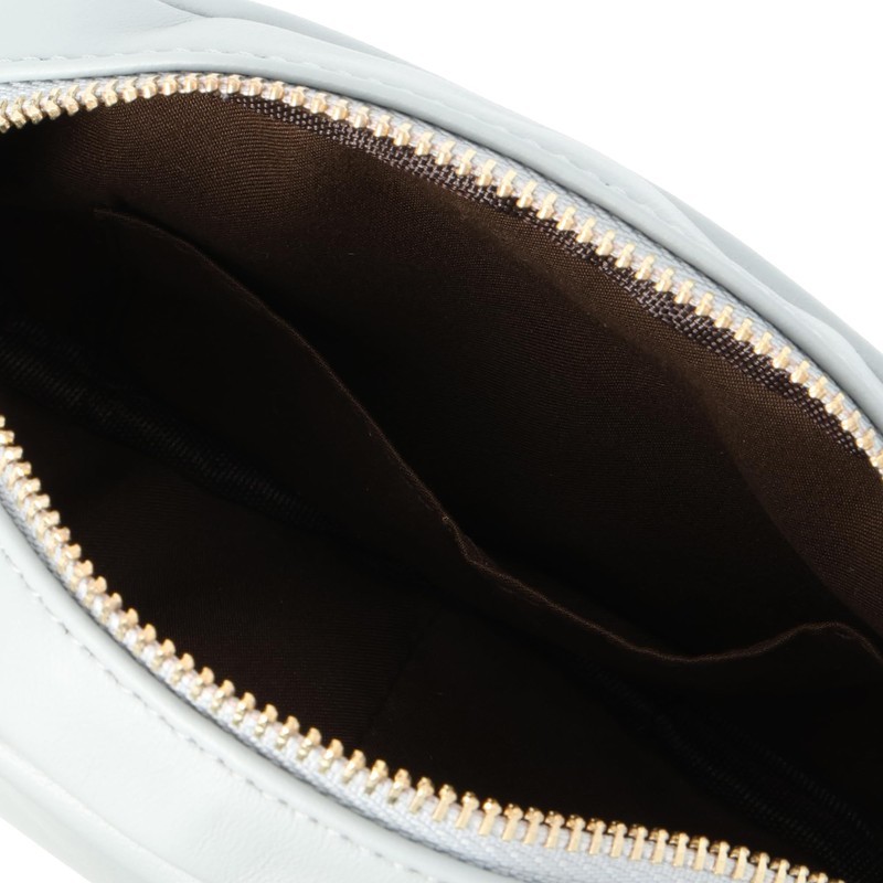 Kuko 2353111304 Shoulder Bag, Sheep Leather Round Mini Shoulder Bag,