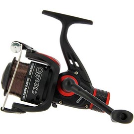 NGT CKR30 Match & Coarse Fishing Reel With Rear Drag Pre Loaded With Brown 8lb Line (1 Reel)