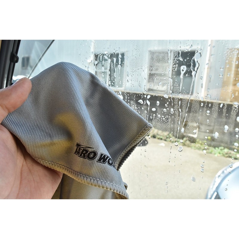 TARO WORKS Microfiber Cloth for Glass Windows Interior Exterior 2