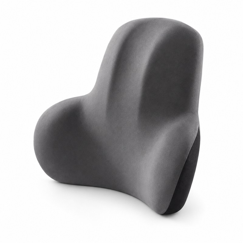 Memory Foam Lumbar Support Cushion for Car & Office Chair