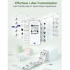 HPRT Label Maker Machine with Tape - T260LR 2-Inch Bluetooth
